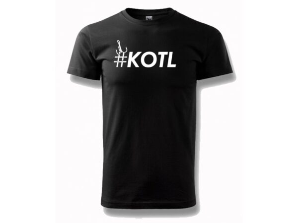 Triko King of the Lake - HASHTAG #KOTL - ČERNÁ