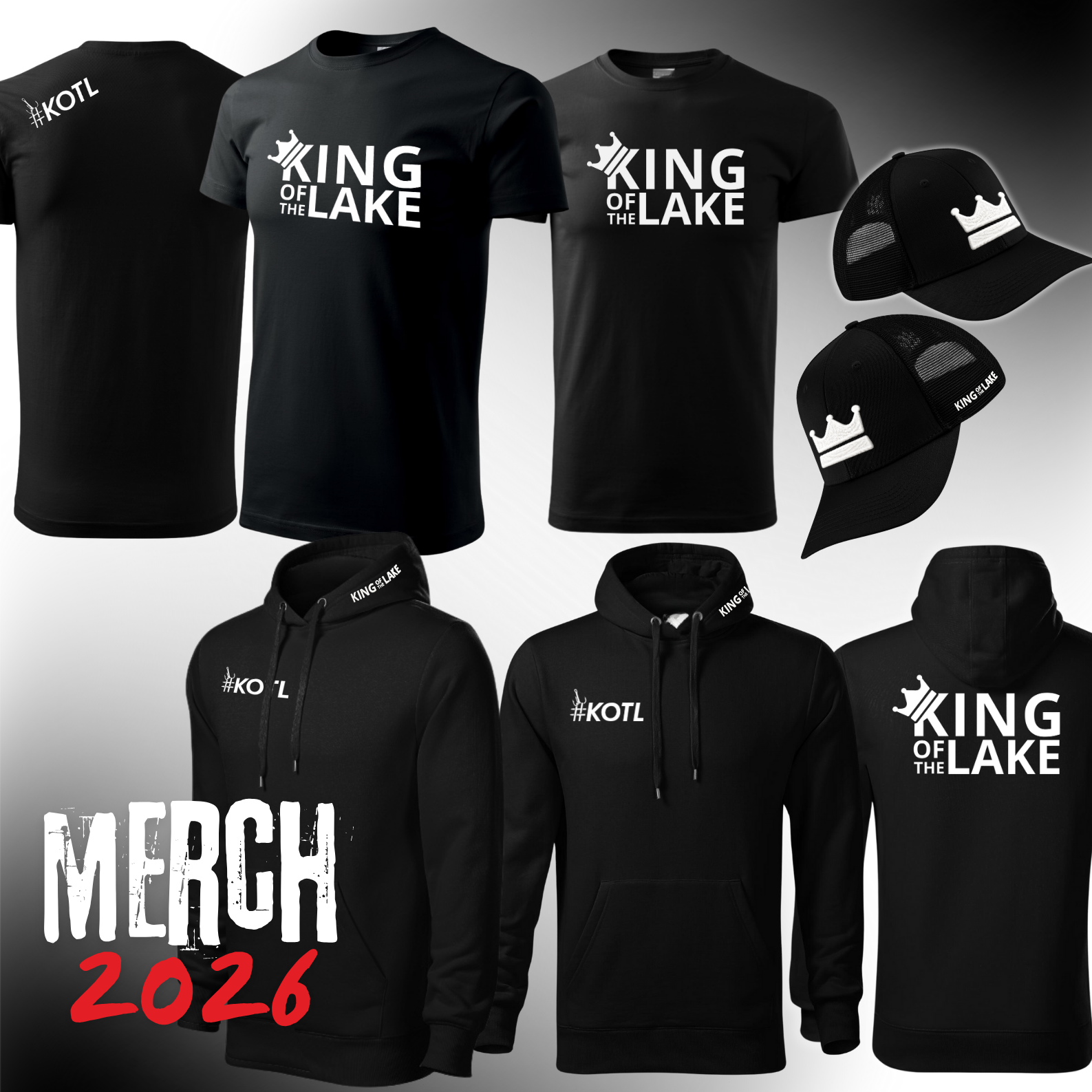 King of the Lake 2026 - kompletní sada B&W