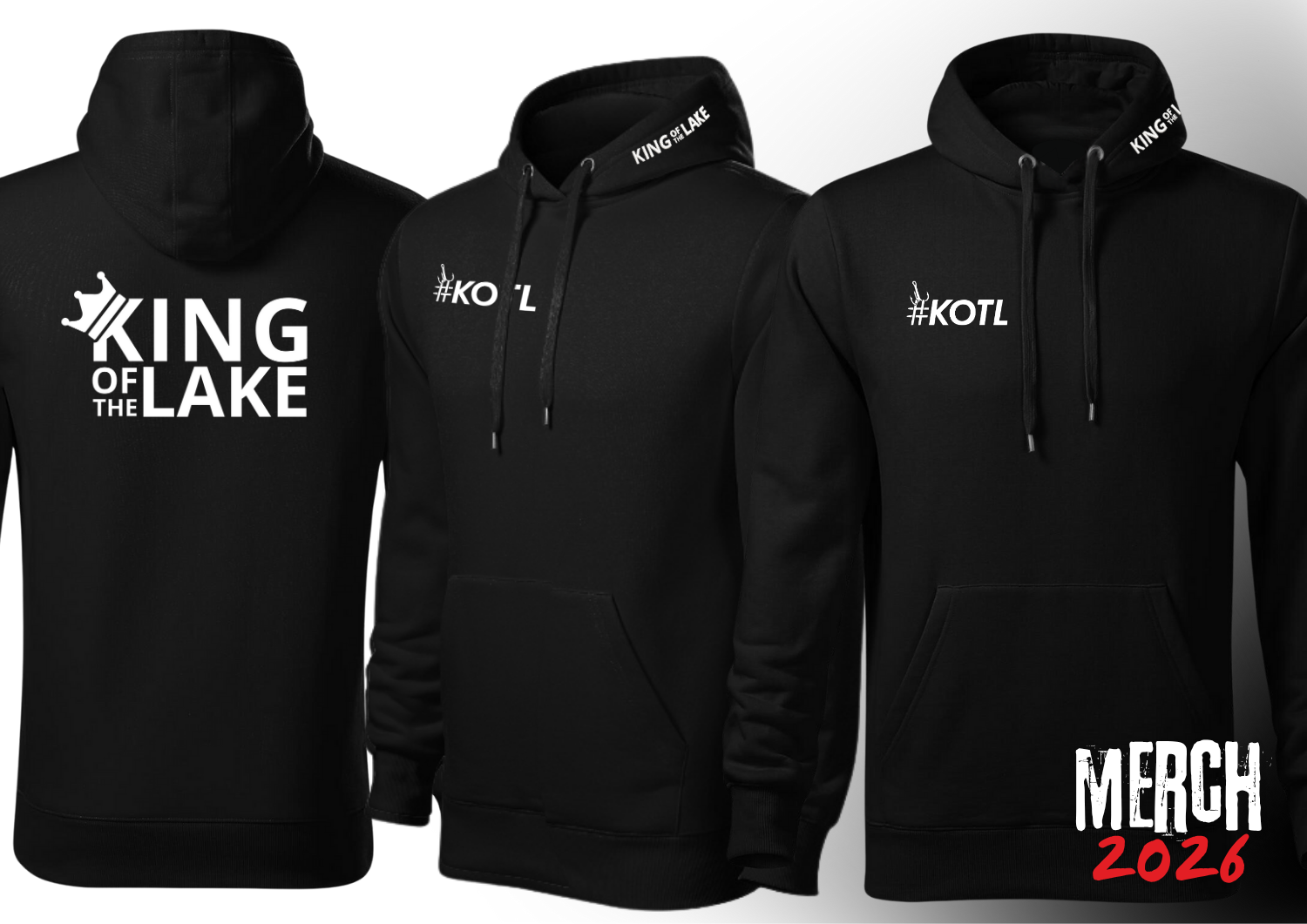King of the Lake 2026 - kompletní sada B&W - Obrázek 2