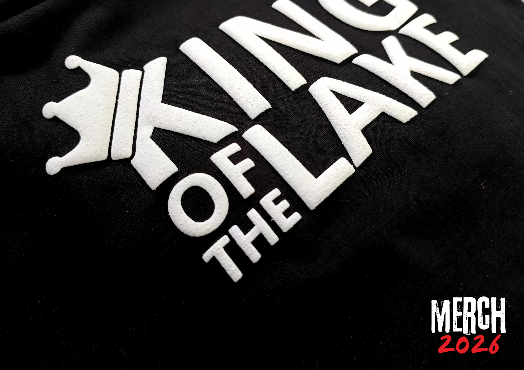 King of the Lake 2026 - triko B&W - Obrázek 8